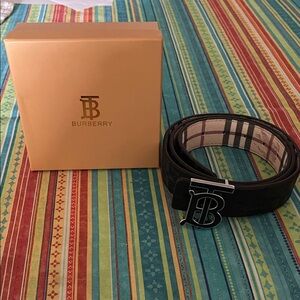 Reversible Burberry Men’s Belt